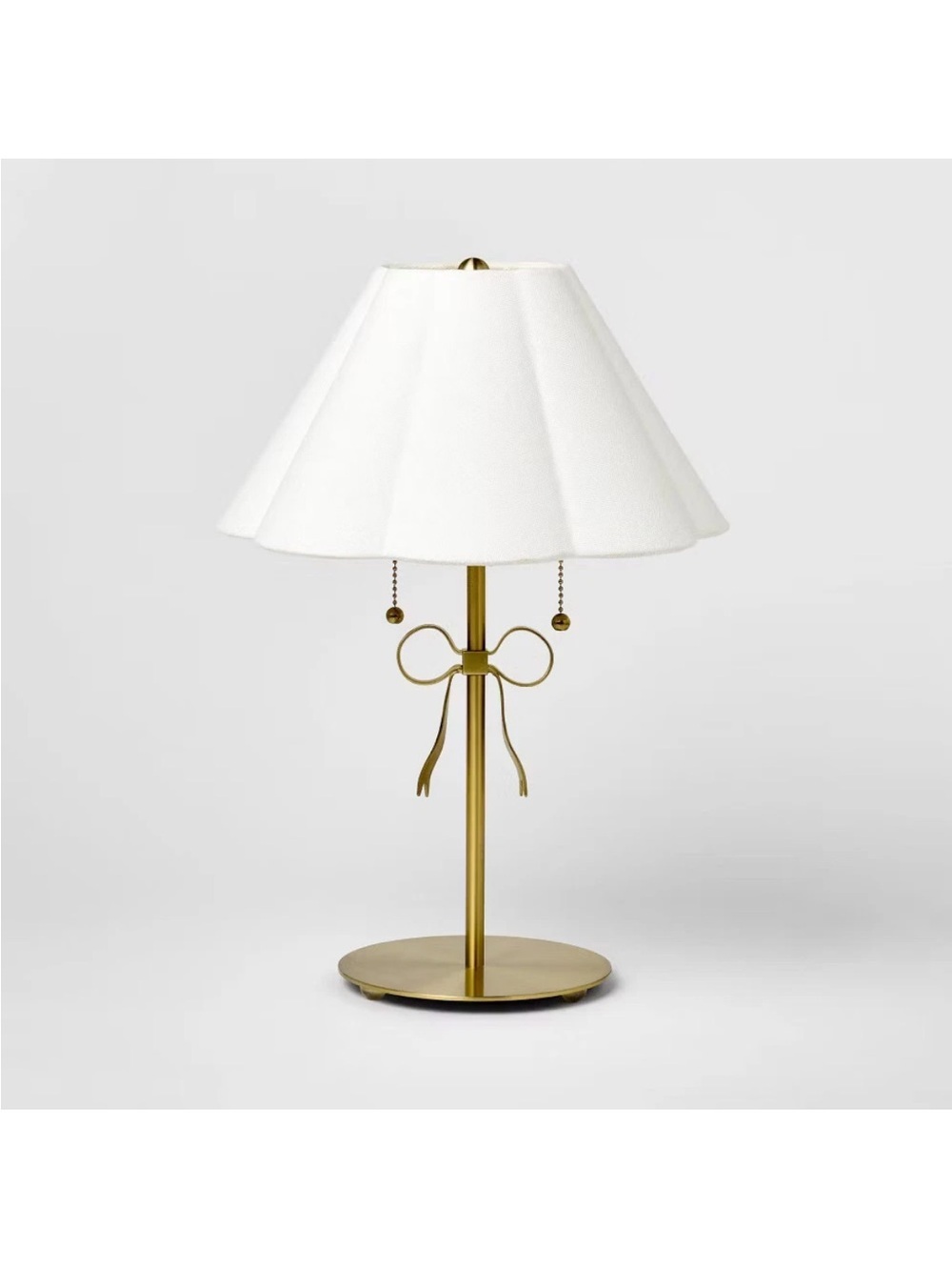 NWT Stick Lamp with Bow Brass - Threshold designed with Studio McGee